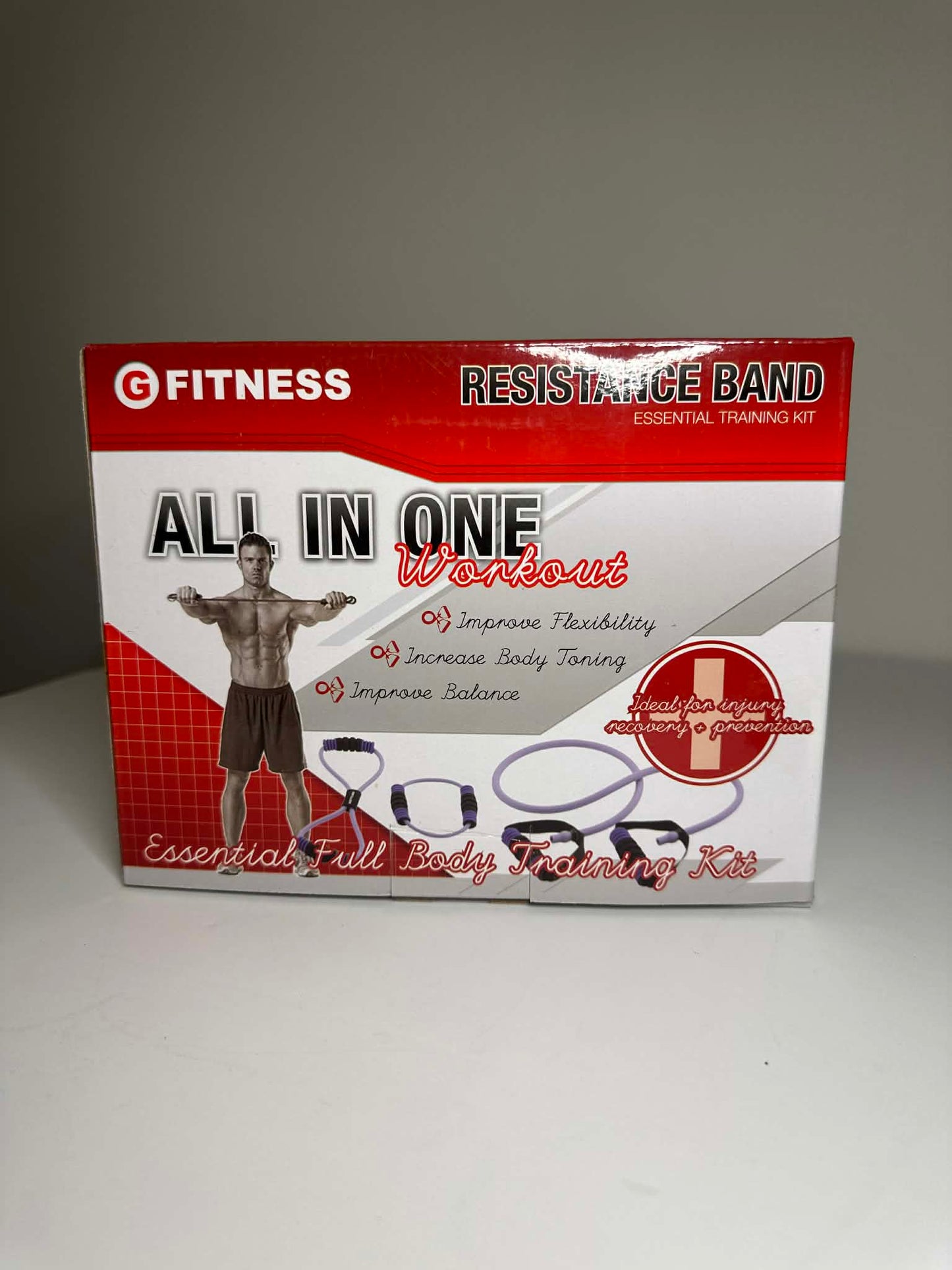 All in one resistance band træningssæt