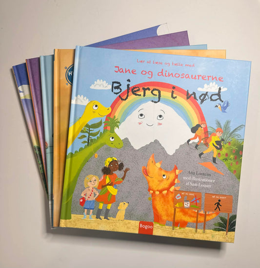 Flot børnebogspakke med farverige historier